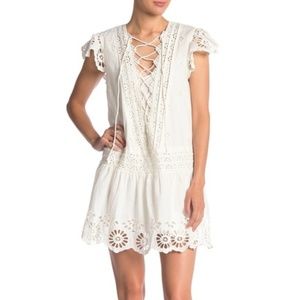 Free People | Esperanza Eyelet Tunic | Ivory | S M